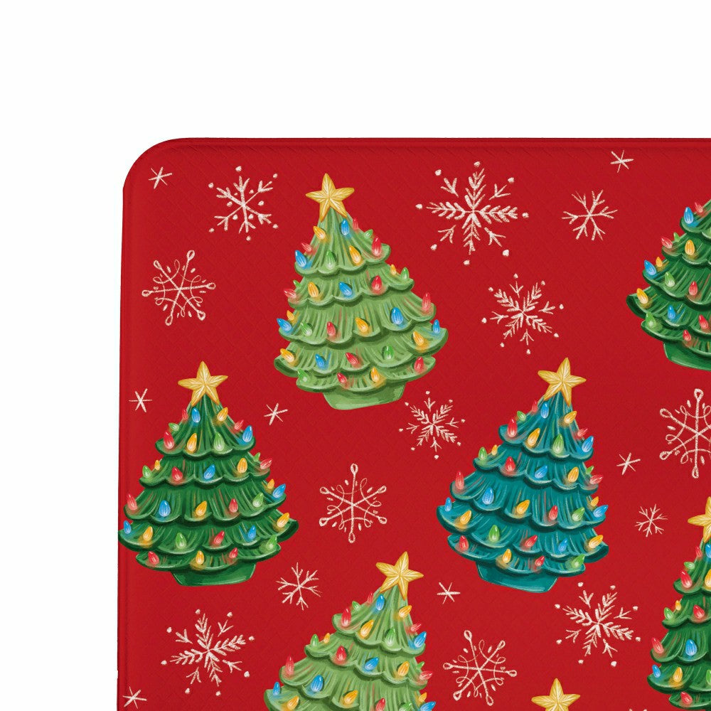 Christmas Tree Anti-Fatigue Mat,40"x20" | Plow & Hearth