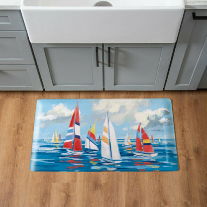 EG Studio Palm Beach Coastal Anti-Fatigue Mat (30"x18“) | Plow & Hearth