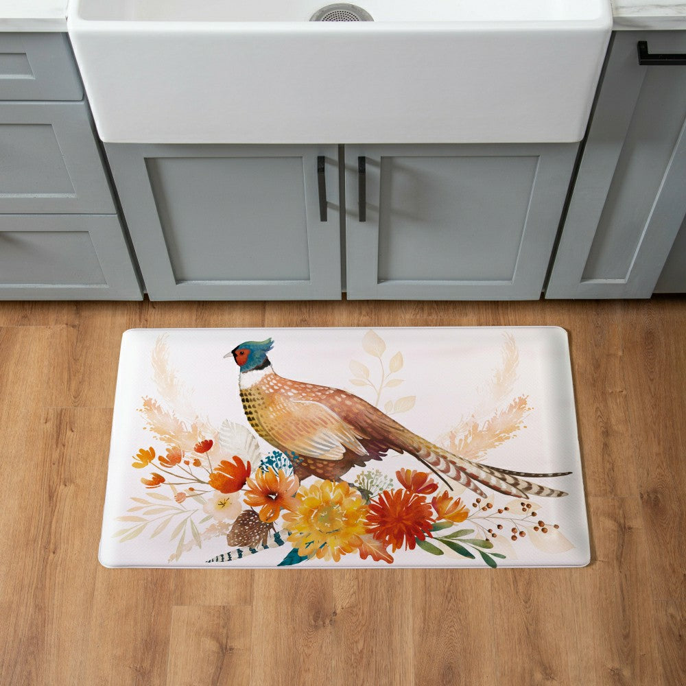 EG Studio Northwoods Pheasant Anti-Fatigue Mat (30"x18“) | Plow & Hearth