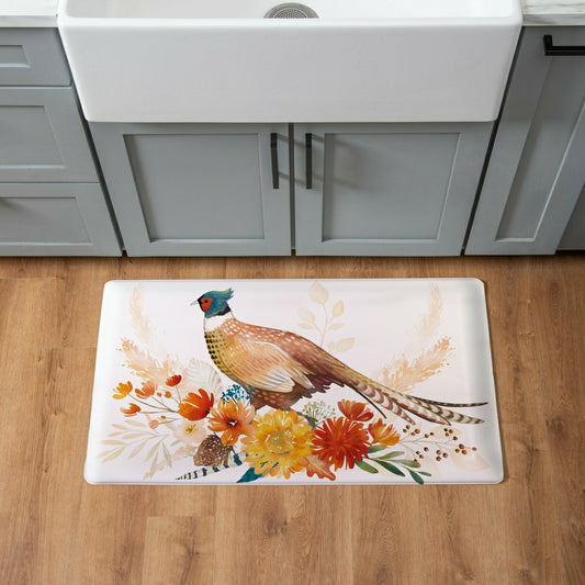 EG Studio Northwoods Pheasant Anti-Fatigue Mat (30"x18“) | Plow & Hearth