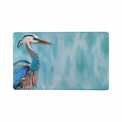 Seaside Retreat Anti-Fatigue Mat, Heron, 30"x18" | Plow & Hearth