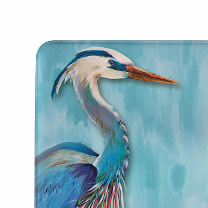 Seaside Retreat Anti-Fatigue Mat, Heron, 30"x18" | Plow & Hearth