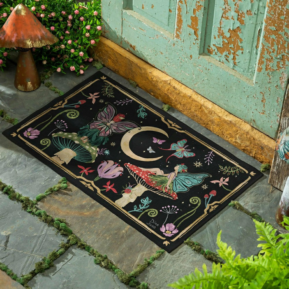 Fairy Wonderland Washable Indoor/ Outdoor Mat | Plow & Hearth