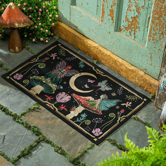 Fairy Wonderland Washable Indoor/ Outdoor Mat | Plow & Hearth