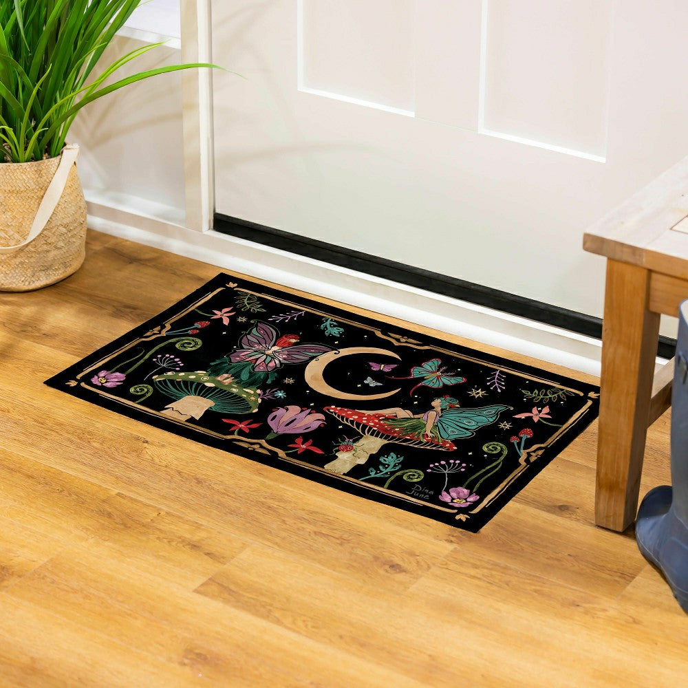 Fairy Wonderland Washable Indoor/ Outdoor Mat | Plow & Hearth
