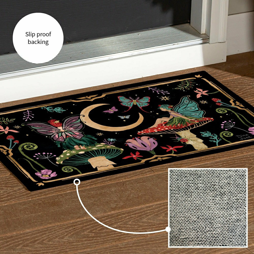Fairy Wonderland Washable Indoor/ Outdoor Mat | Plow & Hearth