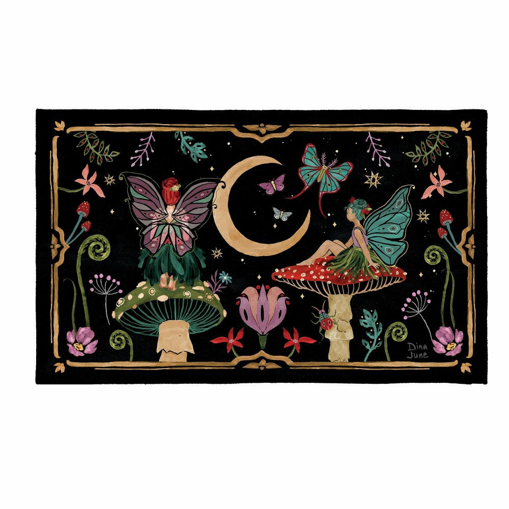 Fairy Wonderland Washable Indoor/ Outdoor Mat | Plow & Hearth