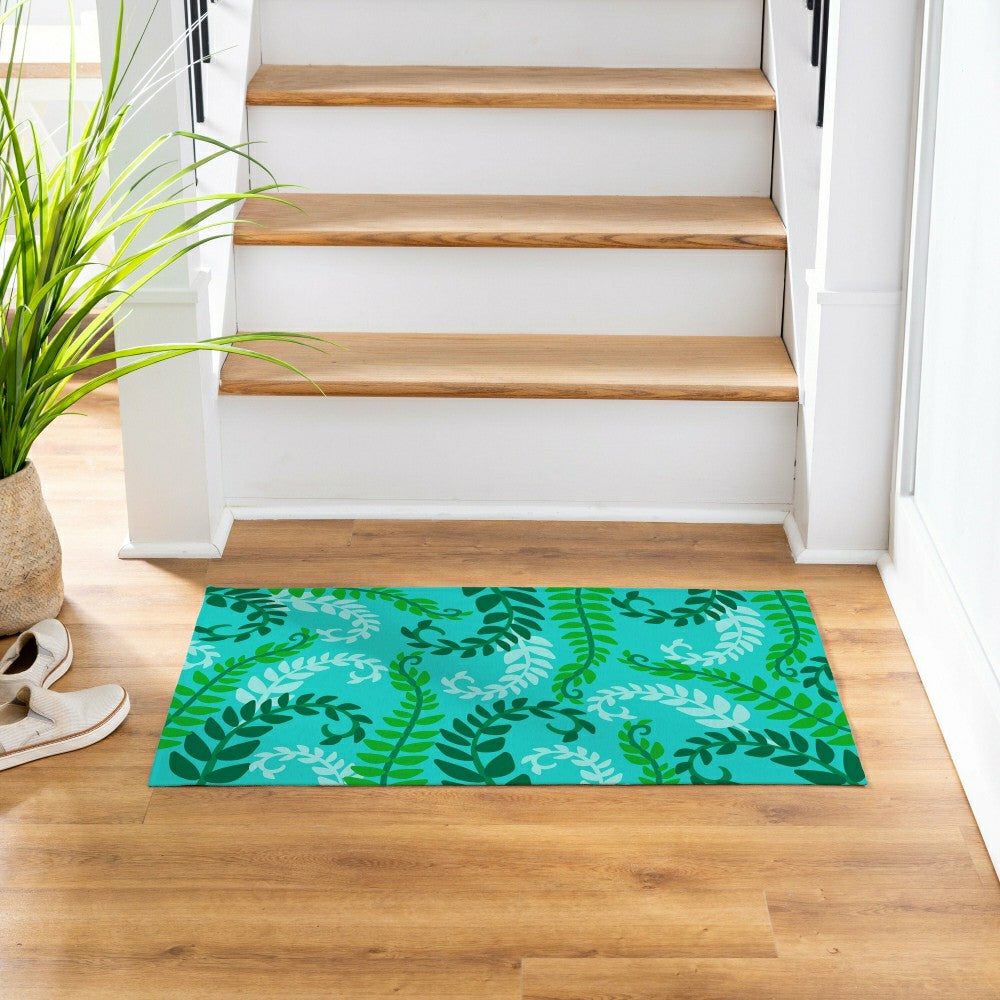 Nutty Squirrel Washable Mat 24"x36" | Plow & Hearth