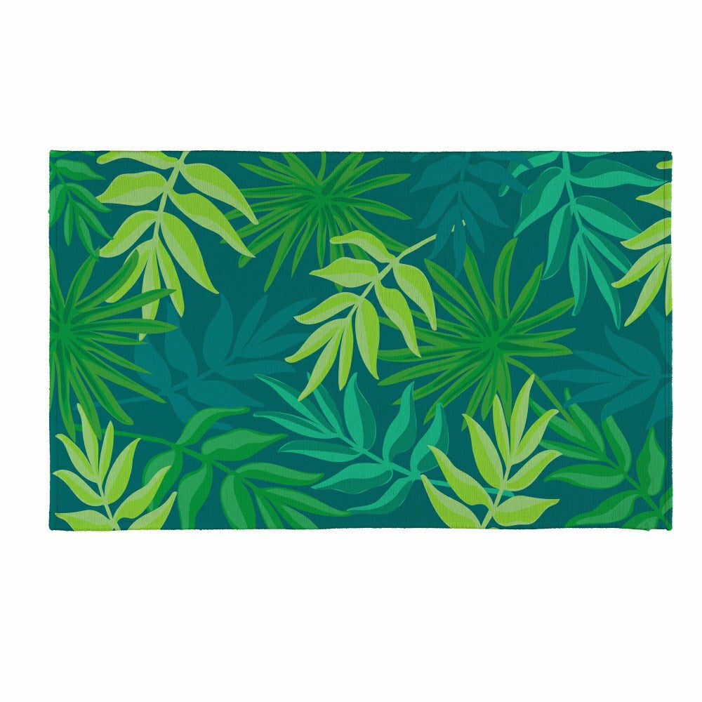 Let's Flamingle Washable Mat 24"x36" | Plow & Hearth