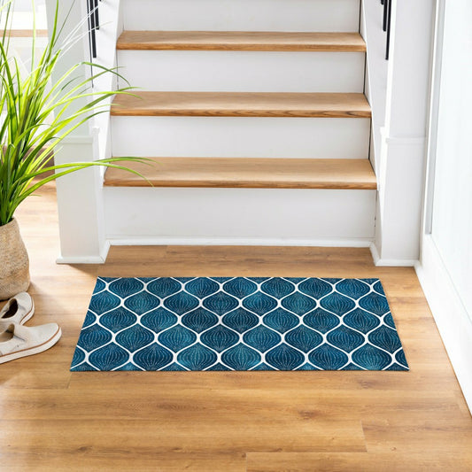 VivaStyle Gilded Meadow Washable Mat TWO , 24"Lx36"H | Plow & Hearth