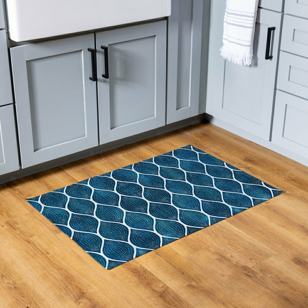 VivaStyle Gilded Meadow Washable Mat TWO , 24"Lx36"H | Plow & Hearth