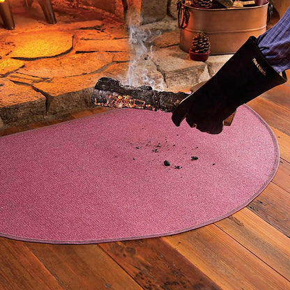 Fiberglass Half Round Hearth Rug | Plow & Hearth