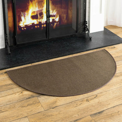 Fiberglass Half Round Hearth Rug | Plow & Hearth