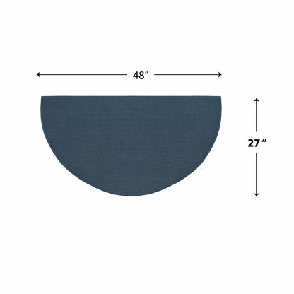 Fiberglass Half Round Hearth Rug | Plow & Hearth