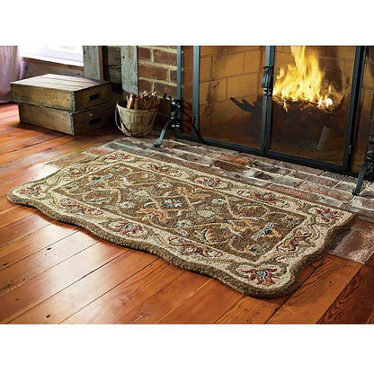 Fire Resistant Wool Hearth Rug | Plow & Hearth