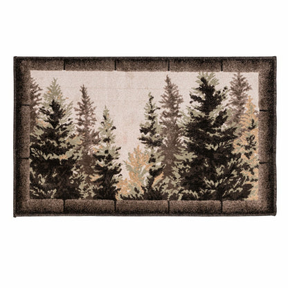 Vista Forest Trees Rug, 30" x 50" | Plow & Hearth