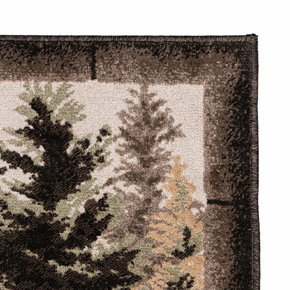 Vista Forest Trees Rug, 30" x 50" | Plow & Hearth