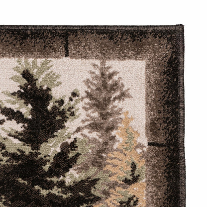 Vista Forest Trees Rug, 30" x 50" | Plow & Hearth