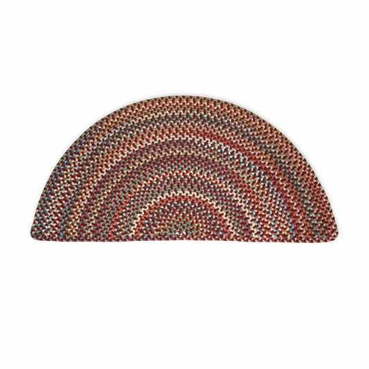 Blue Ridge Half Round Wool Braided Rug, 2' x 4' | Plow & Hearth