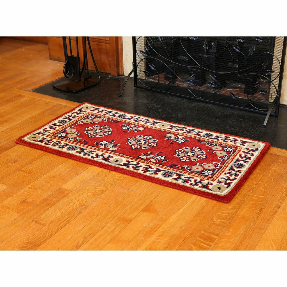 Oriental Wool Rug, 44"x22" | Plow & Hearth