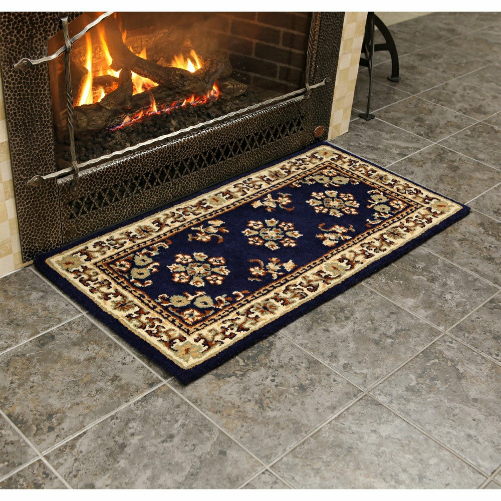 Oriental Wool Rug, 44"x22" | Plow & Hearth