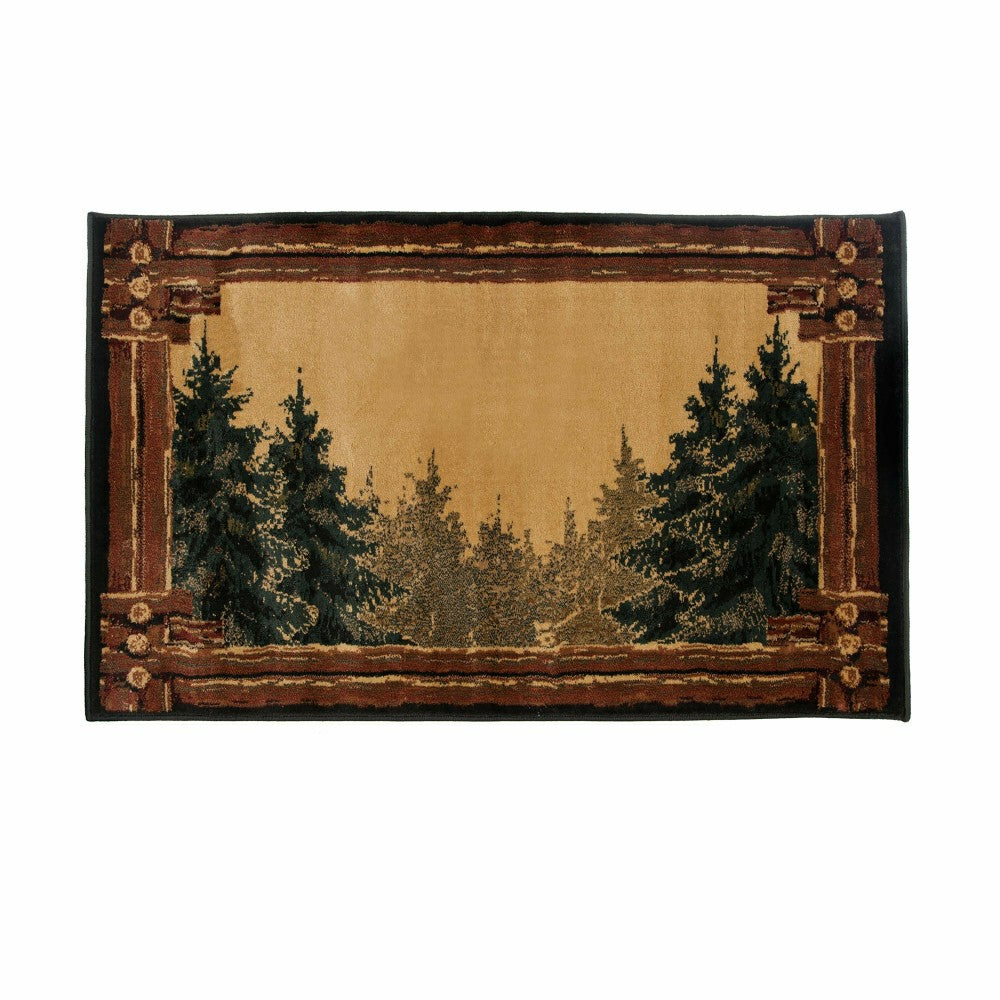Forest Trail Area Rug, 30"W x 50"L | Plow & Hearth