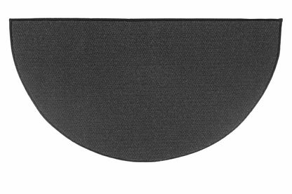 Wool Andiron Black Rug, 48" x 27" | Plow & Hearth