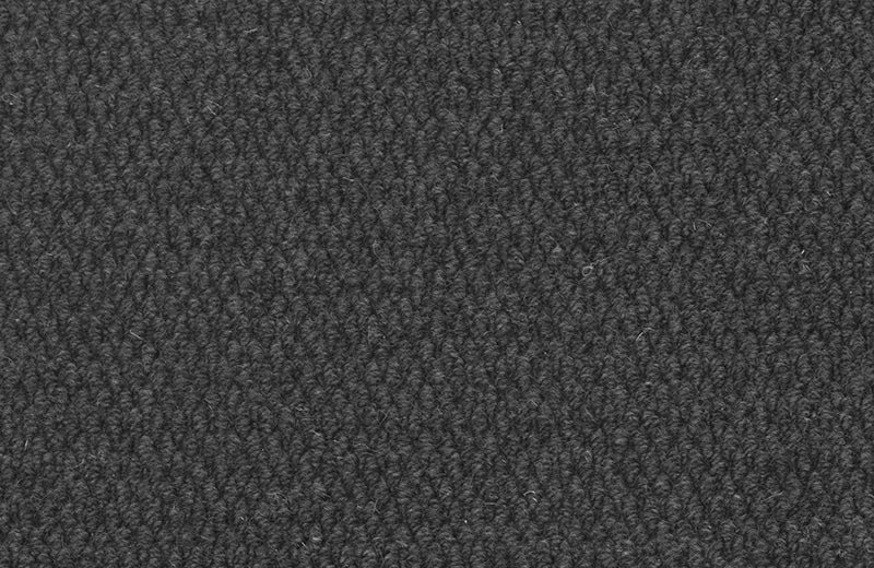 Wool Andiron Black Rug, 48" x 27" | Plow & Hearth