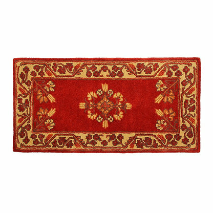Jardin Wool Rug, 44"x22" | Plow & Hearth