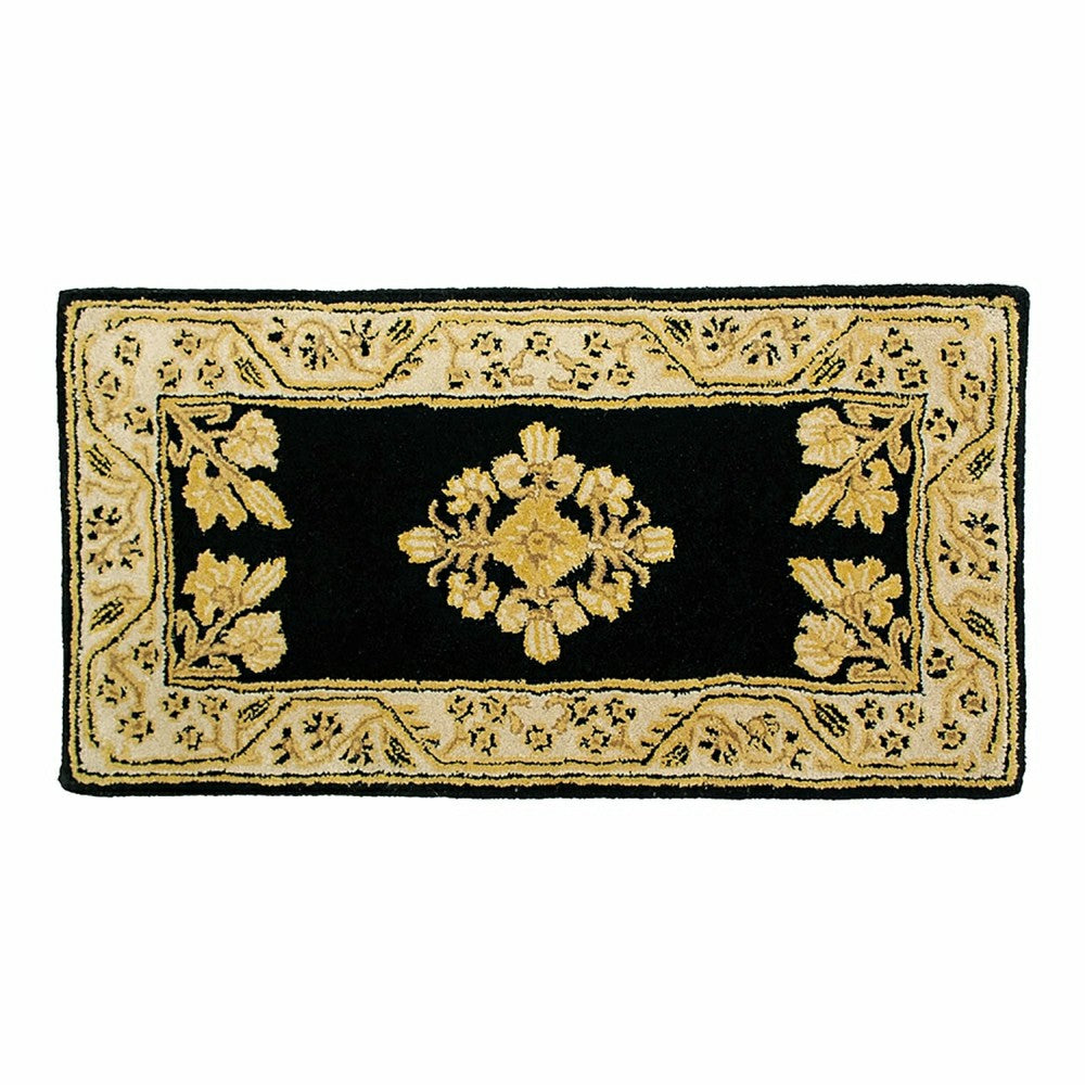 Jardin Wool Rug, 44"x22" | Plow & Hearth