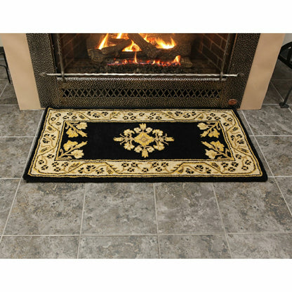Jardin Wool Rug, 44"x22" | Plow & Hearth