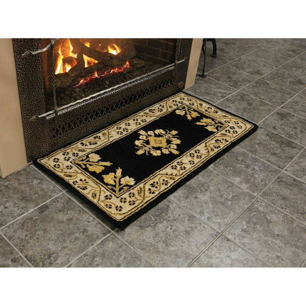 Jardin Wool Rug, 44"x22" | Plow & Hearth