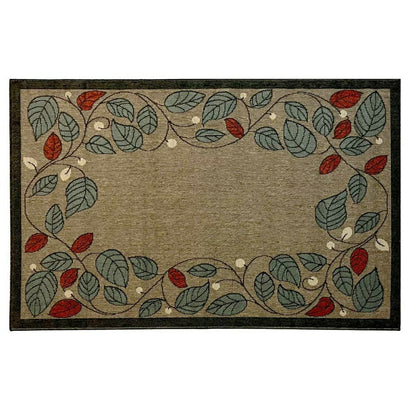 Berry Vine Polypropylene Rug | Plow & Hearth