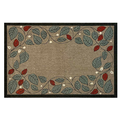 Berry Vine Polypropylene Rug | Plow & Hearth