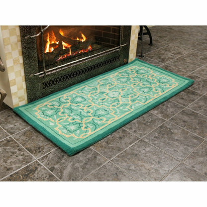 Tabriz Wool Rug, 56"x26" | Plow & Hearth
