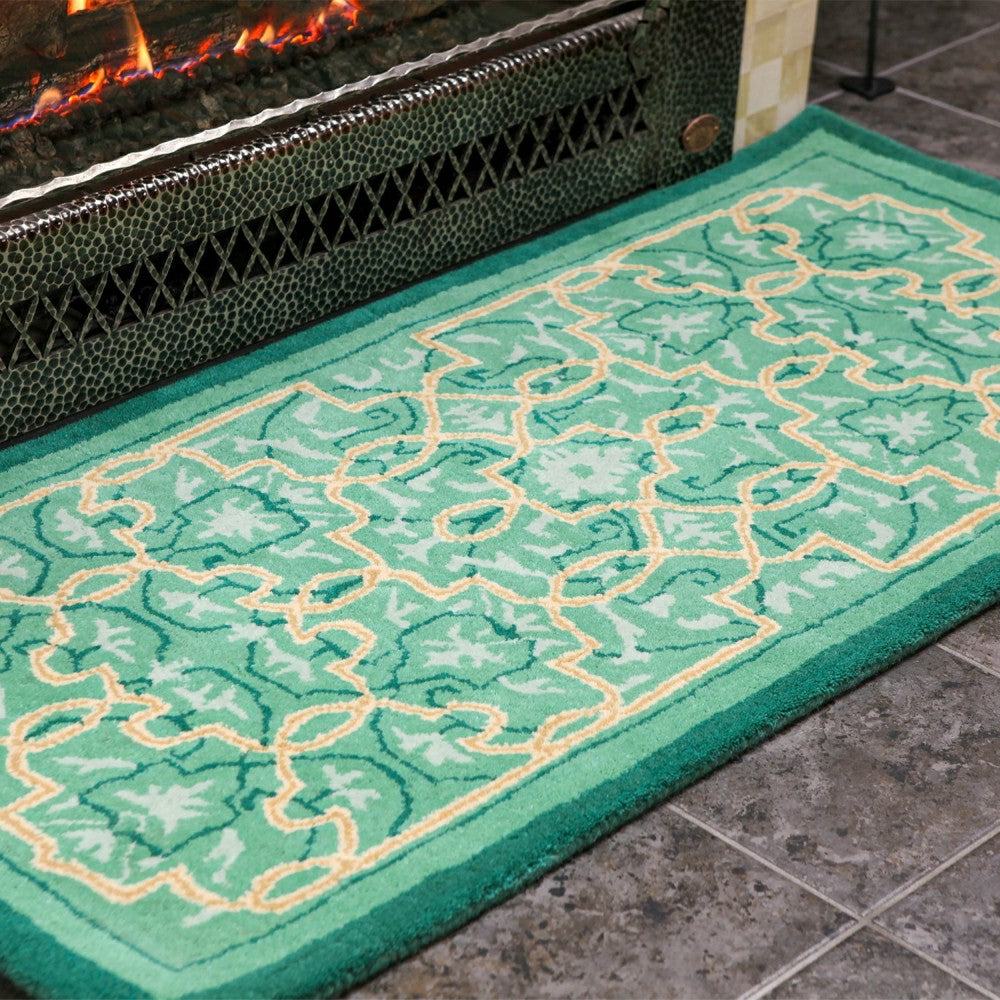 Tabriz Wool Rug, 56"x26" | Plow & Hearth