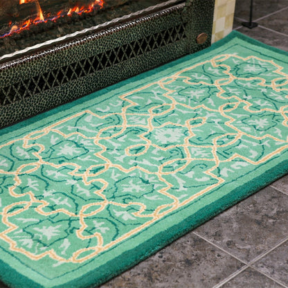 Tabriz Wool Rug, 56"x26" | Plow & Hearth