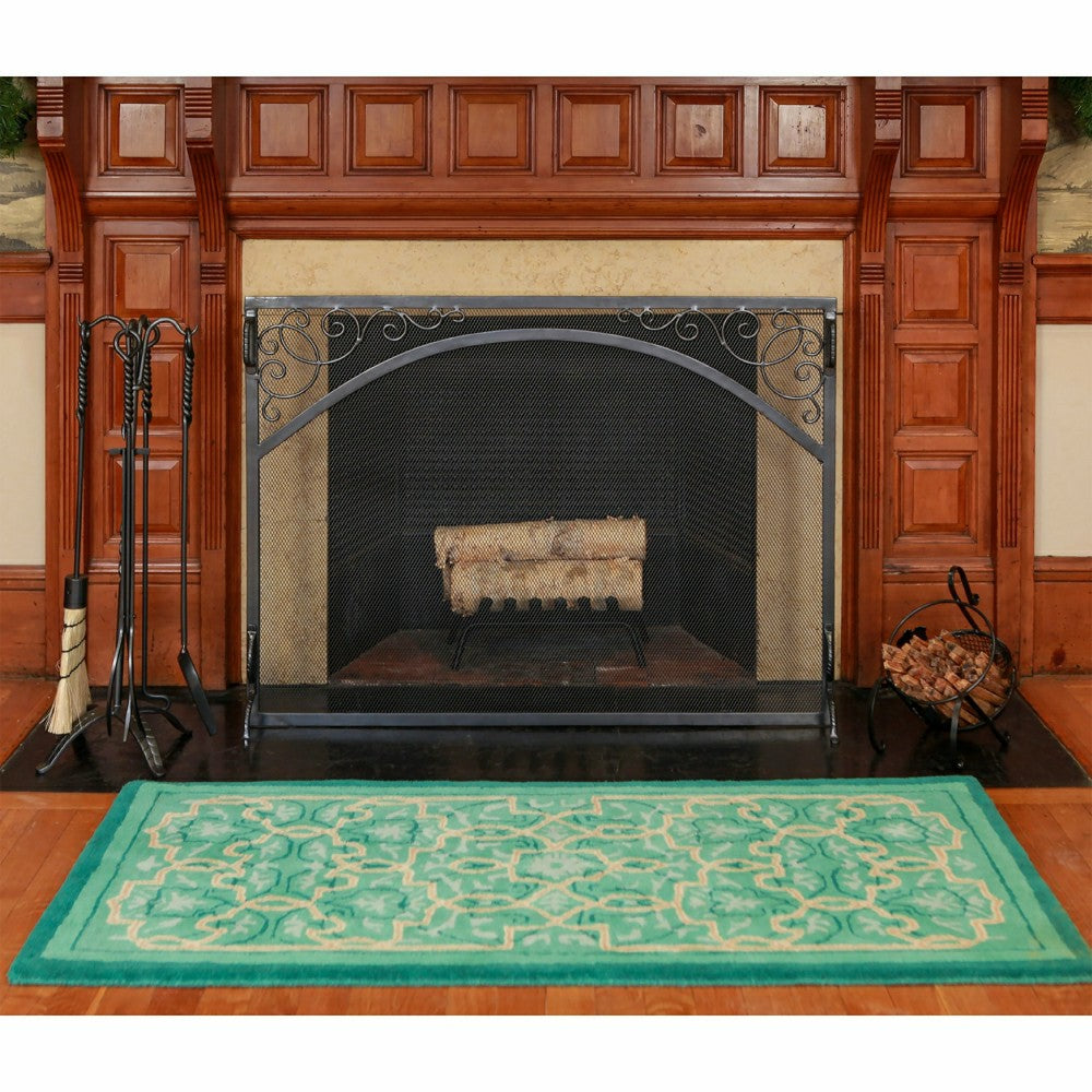 Tabriz Wool Rug, 56"x26" | Plow & Hearth