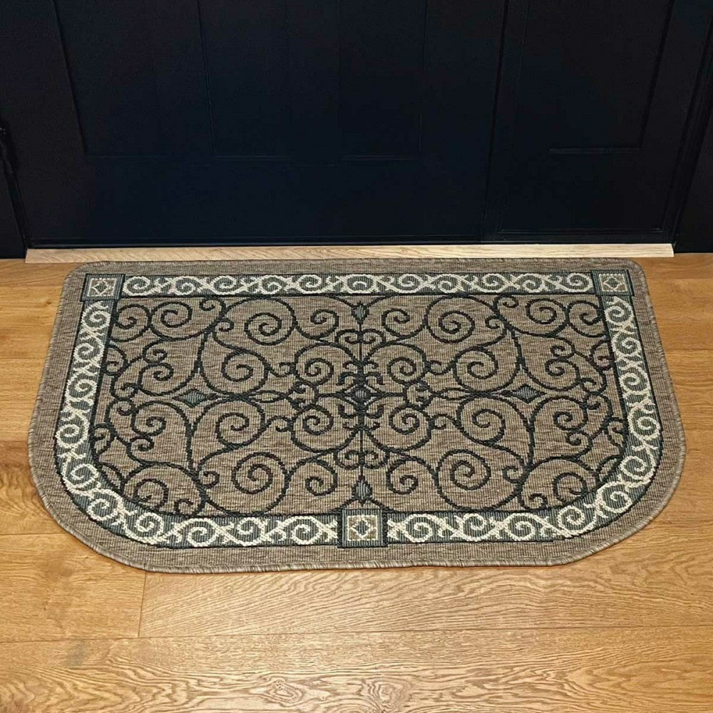 Eastly Scroll Polypropylene Rug | Plow & Hearth