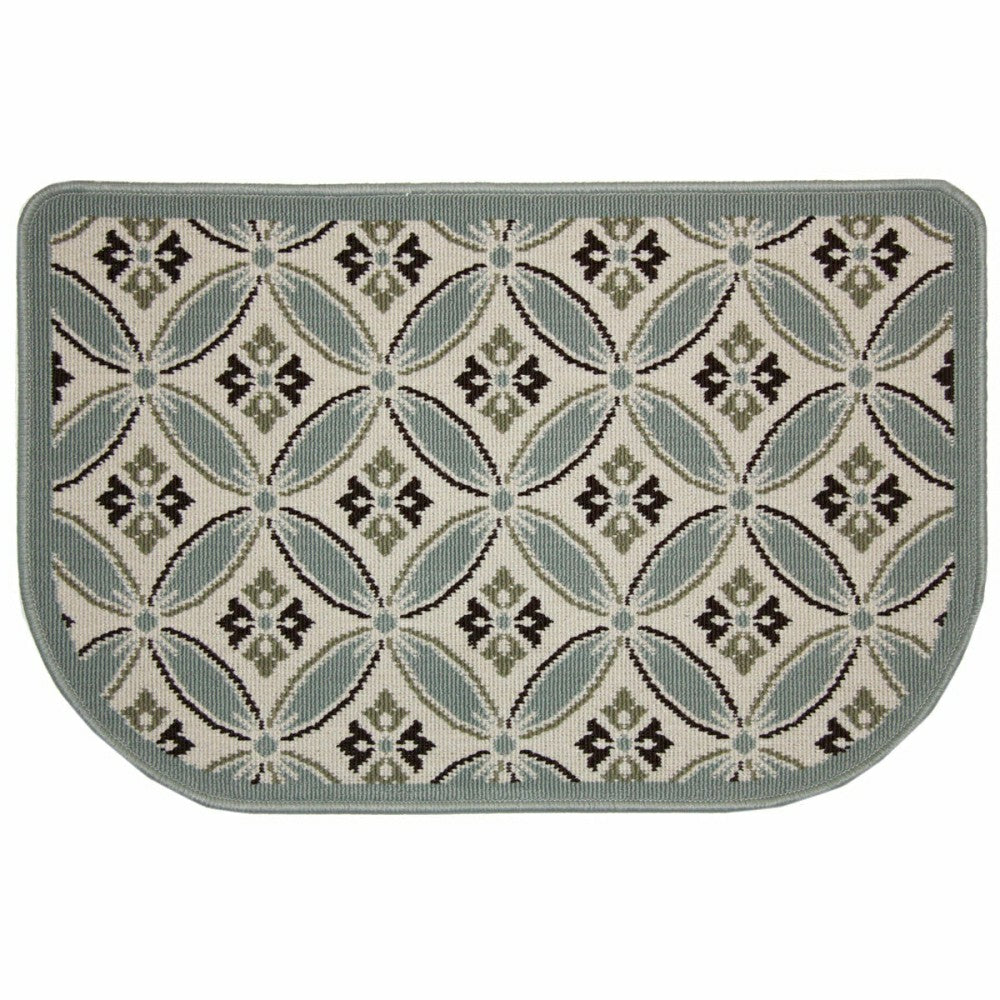 Concentric Polypropylene Rug, 23"x36" | Plow & Hearth