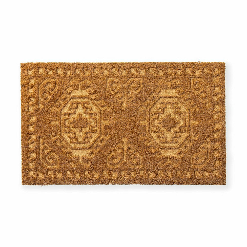 Persian Style Coir Doormat, 18"x30" | Plow & Hearth
