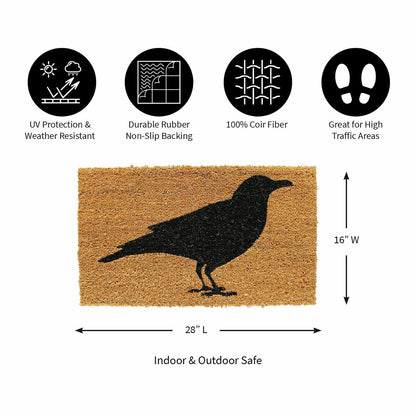 Raven Coir Mat | Plow & Hearth