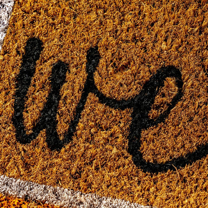 Spring Welcome Coir Doormat | Plow & Hearth