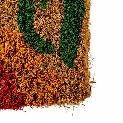 Spring Welcome Coir Doormat | Plow & Hearth