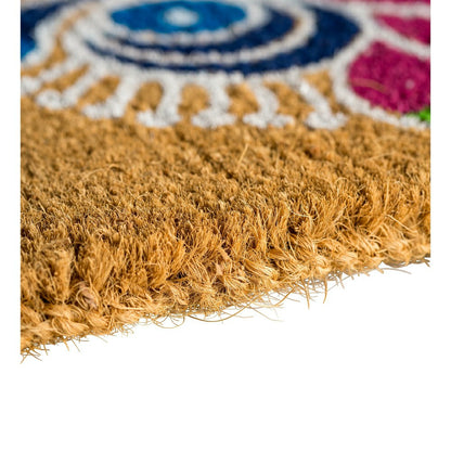Rangoli Coir Door Mat | Plow & Hearth