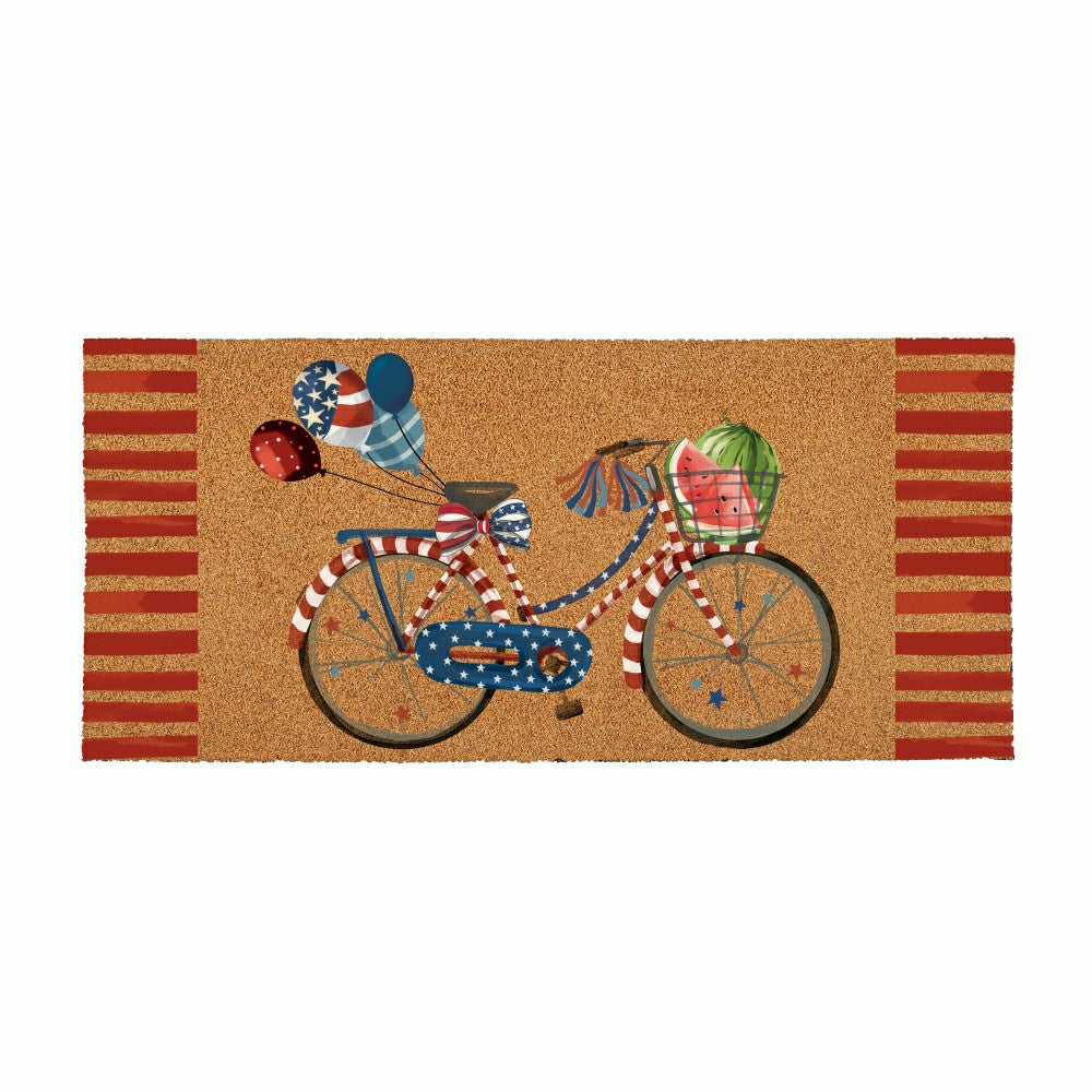 American Classic, Flocked Coir Sassafras Switch Mat 22"x10" | Plow & Hearth