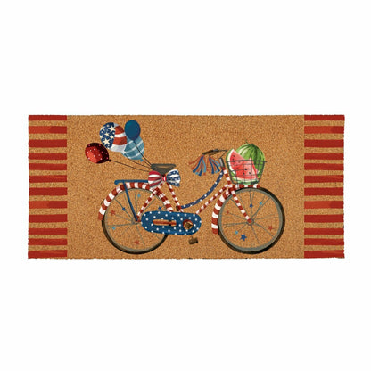 American Classic, Flocked Coir Sassafras Switch Mat 22"x10" | Plow & Hearth