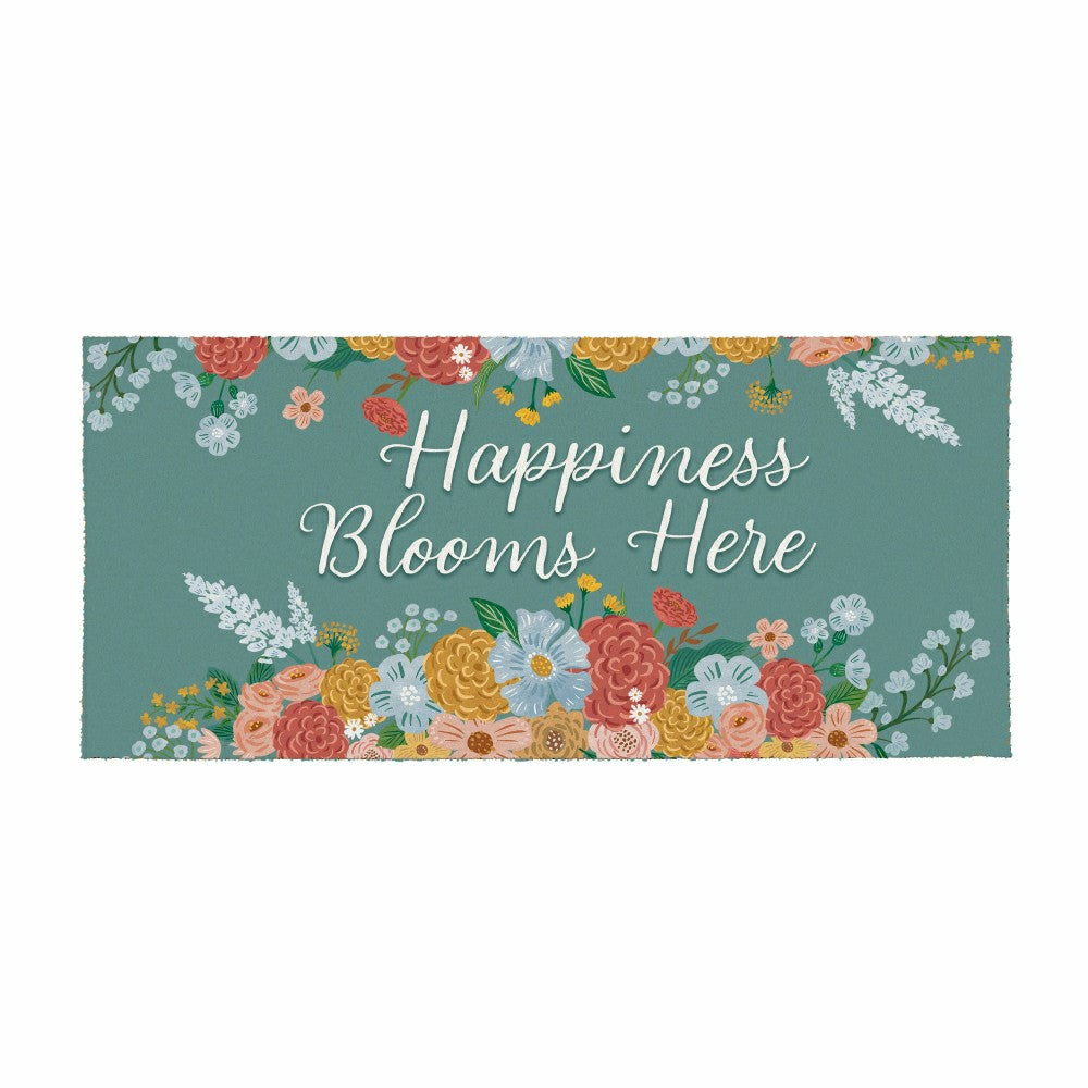What She Shed Birds, Flocked Coir Sassafras Switch Mat 22"x10" | Plow & Hearth