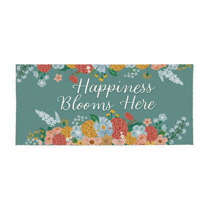 What She Shed Birds, Flocked Coir Sassafras Switch Mat 22"x10" | Plow & Hearth