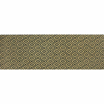Neighburly Diamond Dot Coir Doormat, Black & Coir Double Door | Plow & Hearth